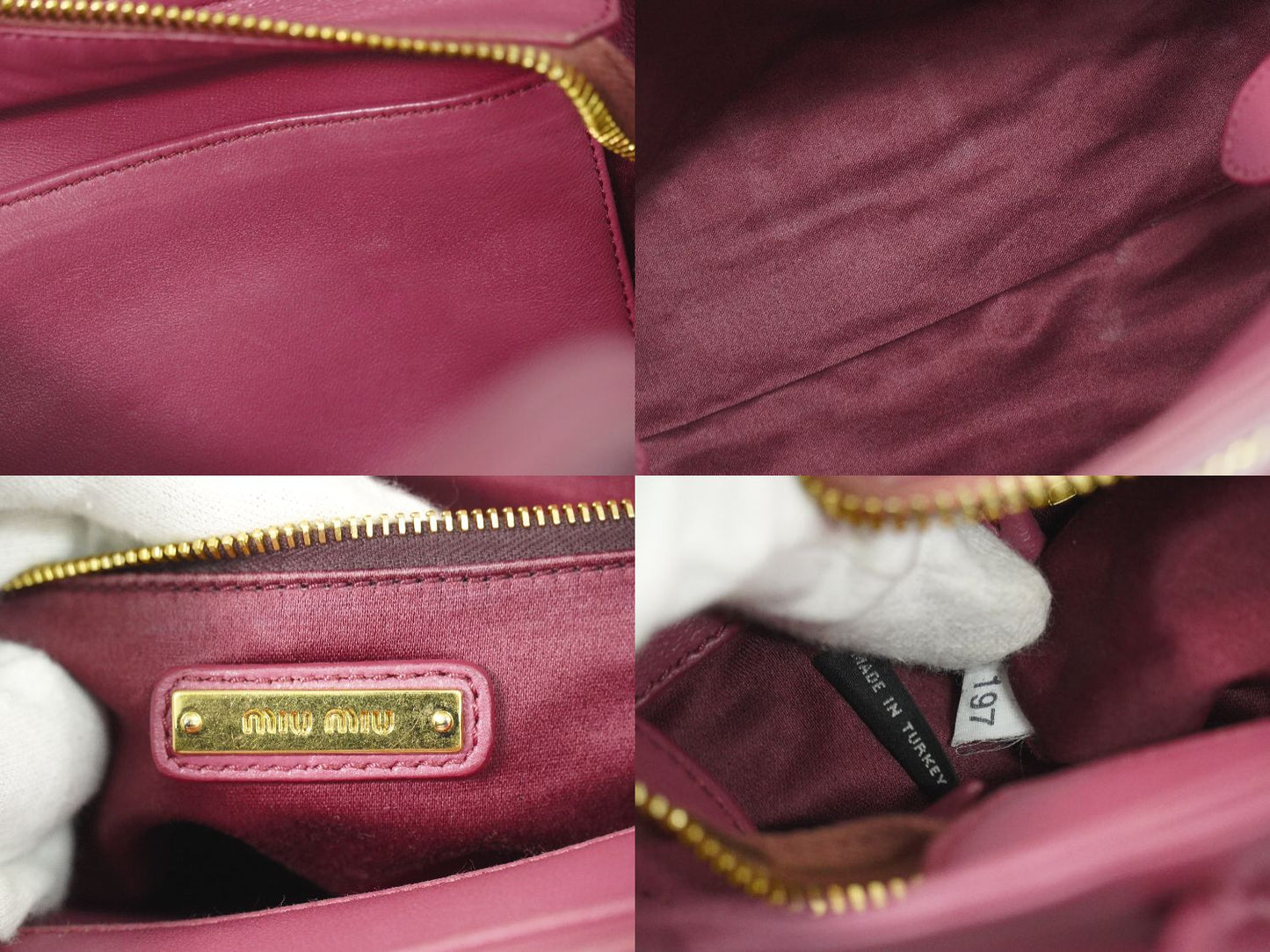 MIU MIU 2WAY ショルダーバッグ ピンク