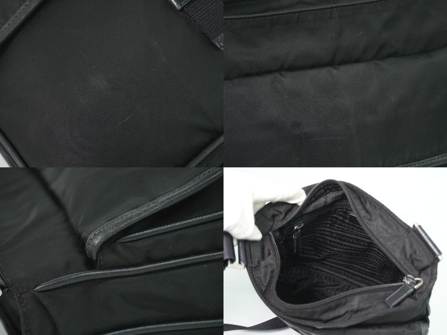 PRADA テスート ショルダーバッグ ブラック VA0269
