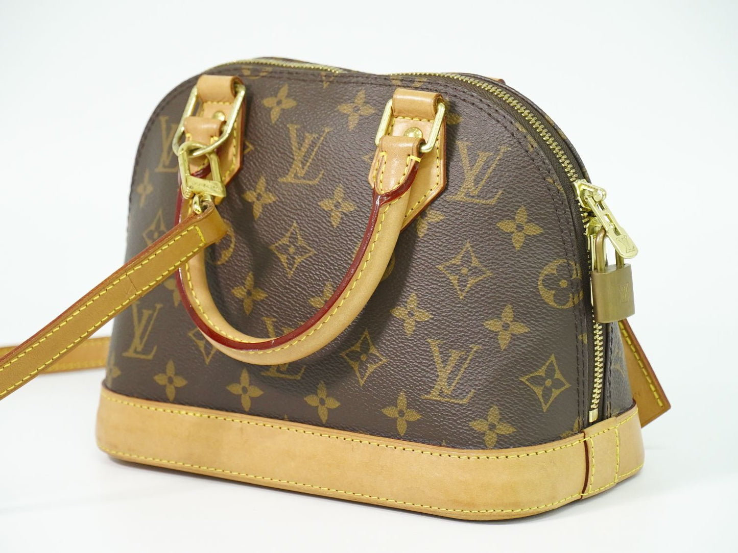 LOUIS VUITTON アルマ BB モノグラム 2WAY ショルダーバッグ M53152