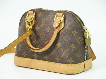LOUIS VUITTON アルマ BB モノグラム 2WAY ショルダーバッグ M53152