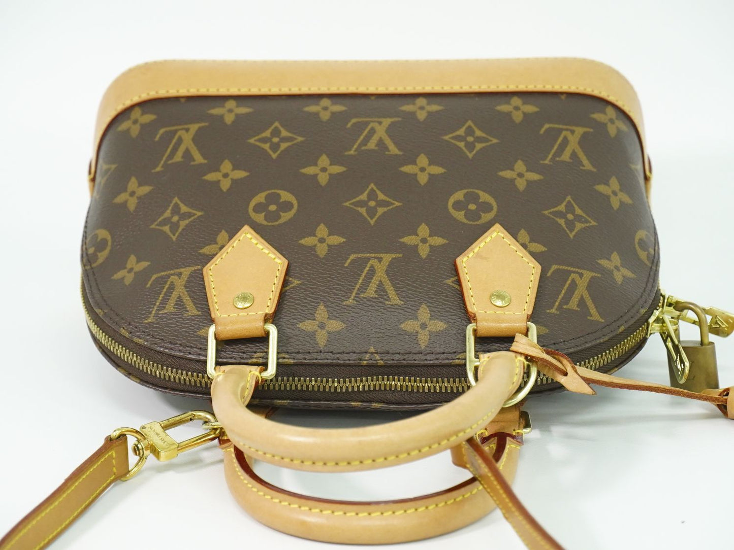 LOUIS VUITTON アルマ BB モノグラム 2WAY ショルダーバッグ M53152