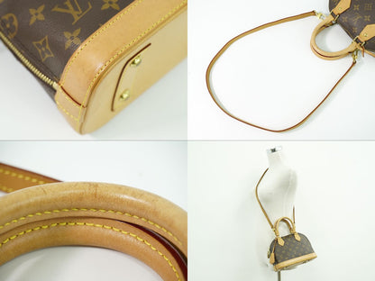 LOUIS VUITTON アルマ BB モノグラム 2WAY ショルダーバッグ M53152