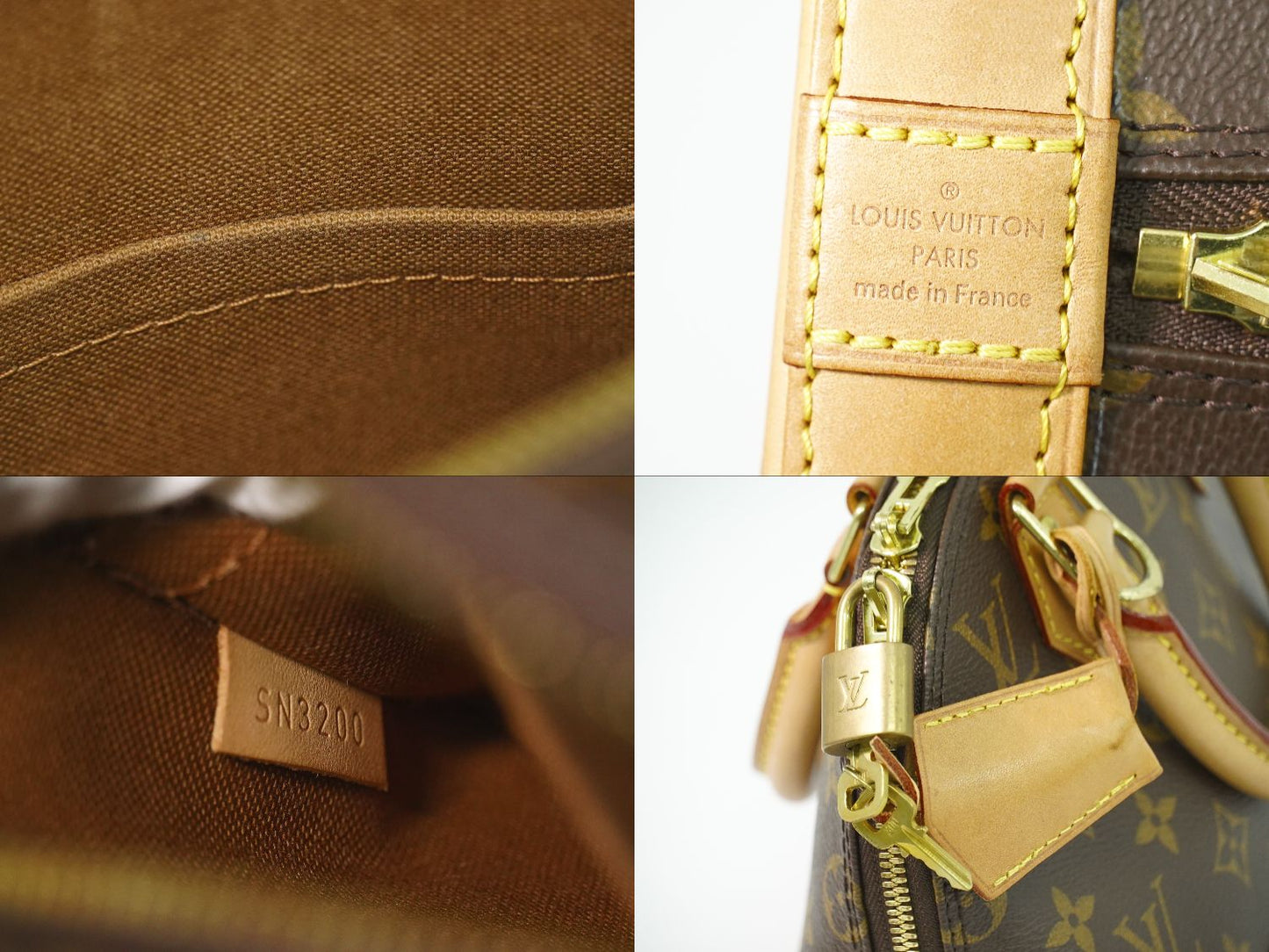 LOUIS VUITTON アルマ BB モノグラム 2WAY ショルダーバッグ M53152