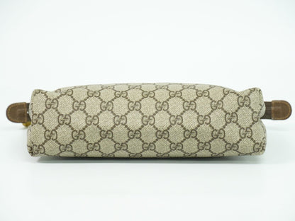 GUCCI GGスプリーム ポーチ ベージュ
