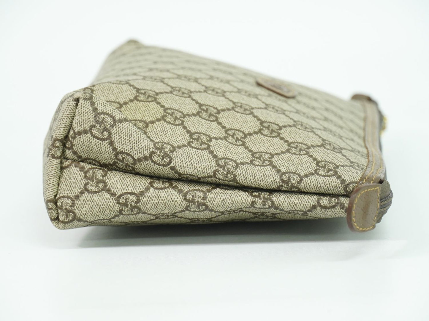 GUCCI GGスプリーム ポーチ ベージュ