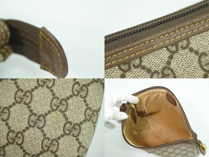 GUCCI GGスプリーム ポーチ ベージュ