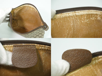 GUCCI GGスプリーム ポーチ ベージュ