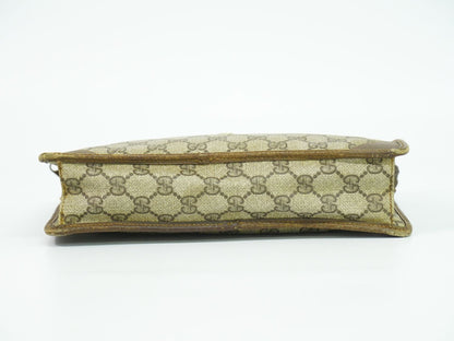 GUCCI オールドグッチ GGスプリーム クラッチバッグ ベージュ