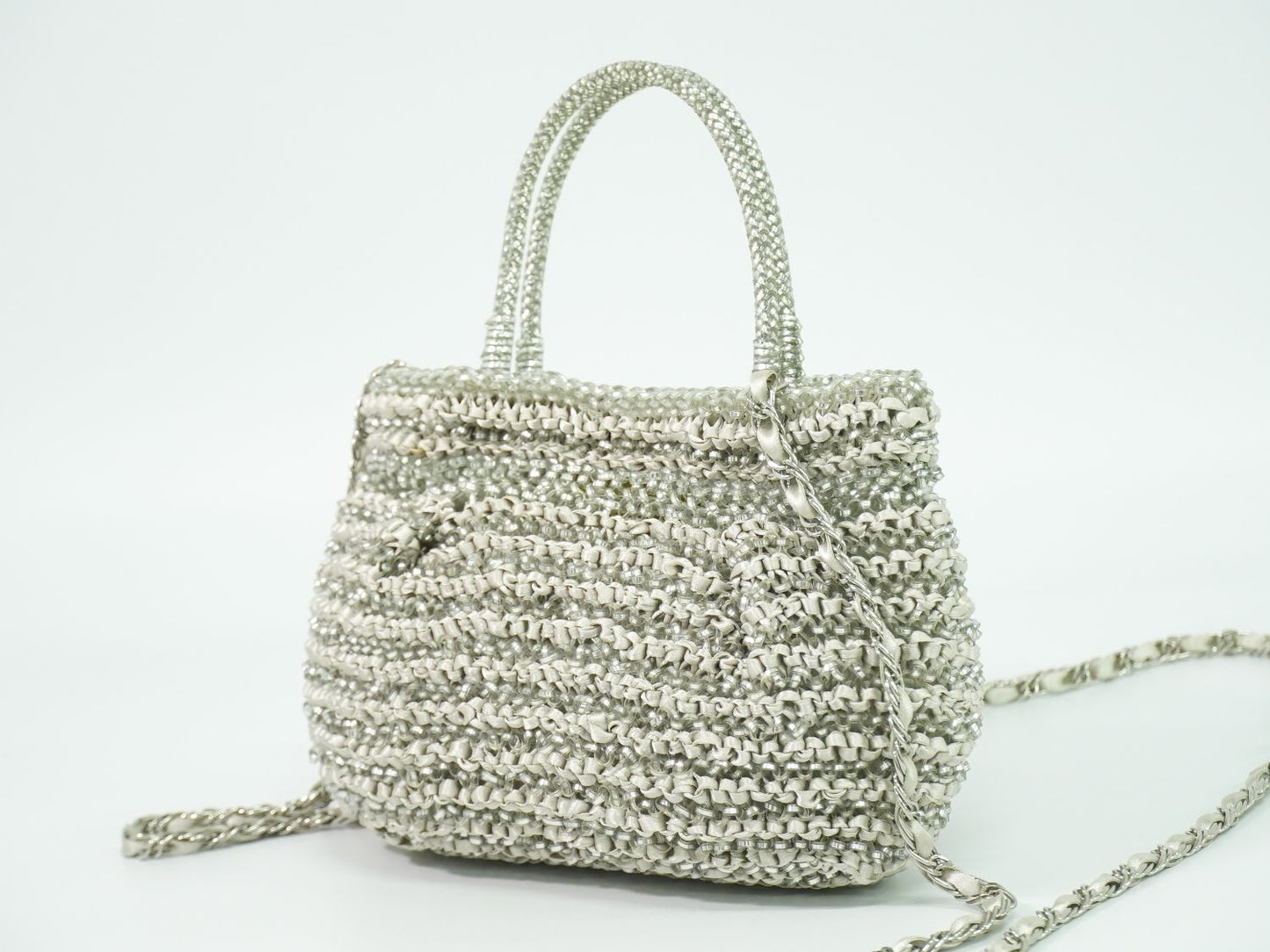 ANTEPRIMA ワイヤーバッグ 4WAY ショルダーバッグ グレー