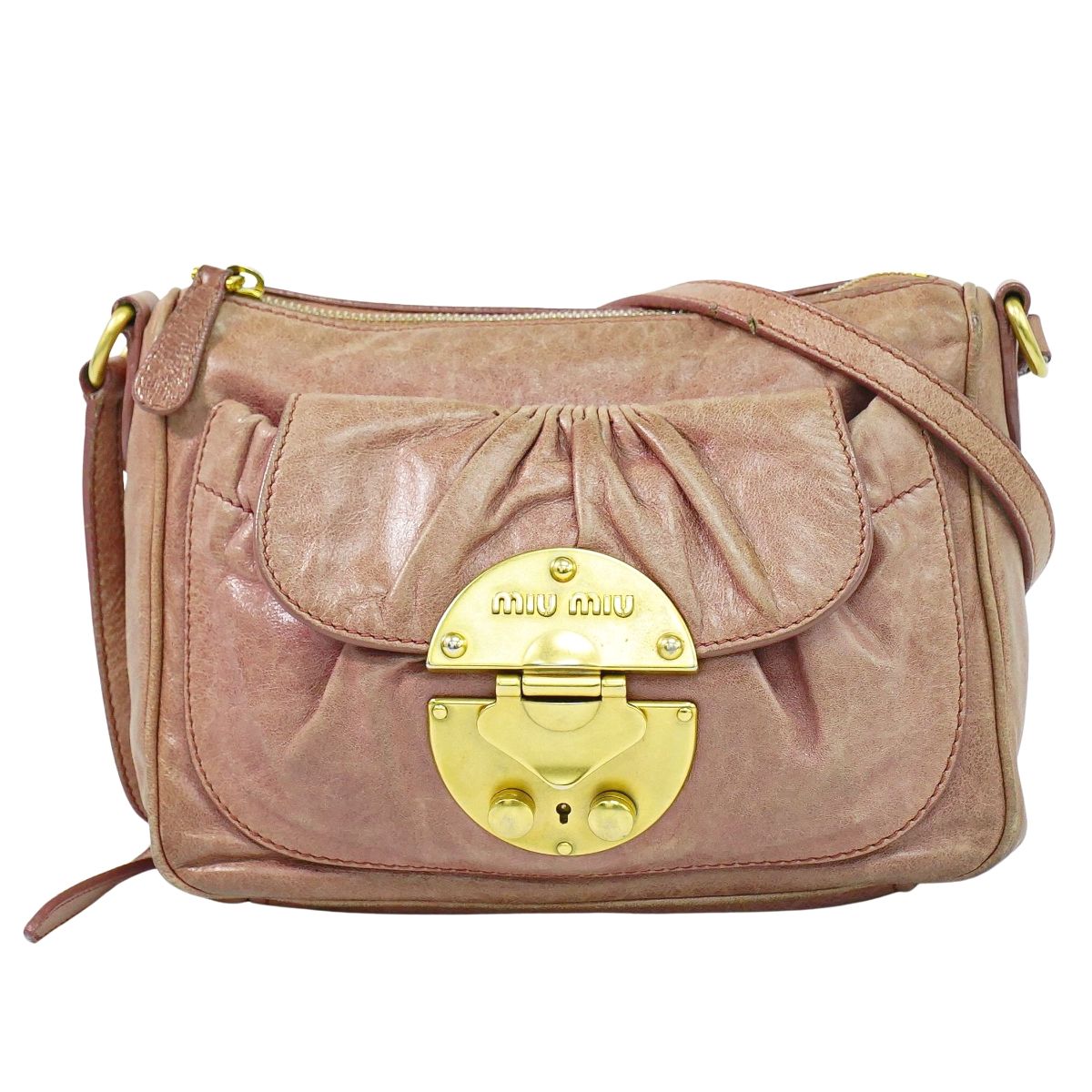 MIU MIU ショルダーバッグ ピンク