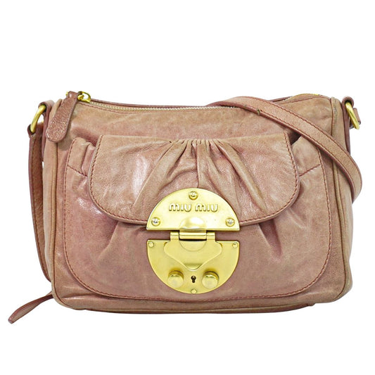 MIU MIU ショルダーバッグ ピンク
