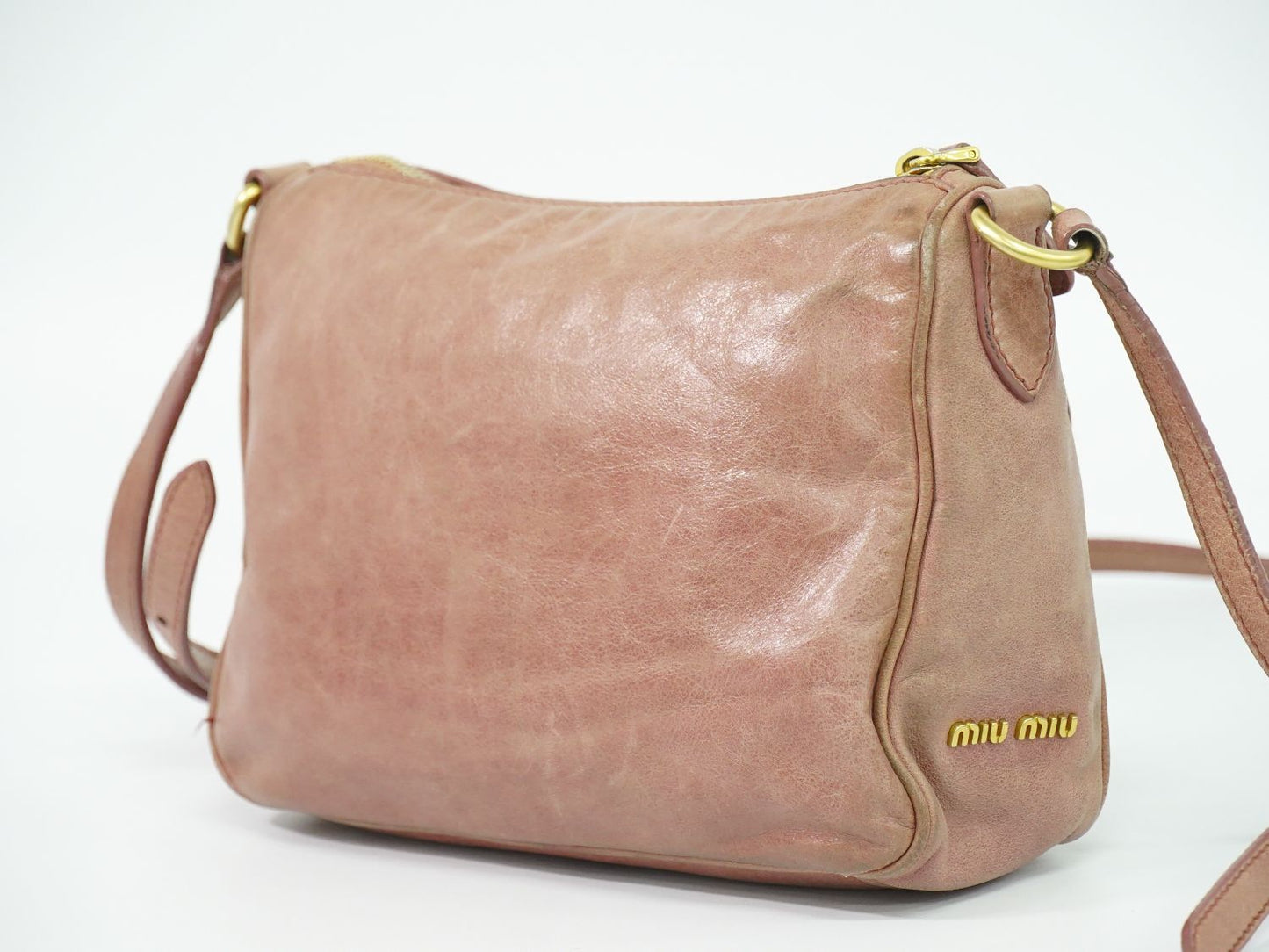 MIU MIU ショルダーバッグ ピンク