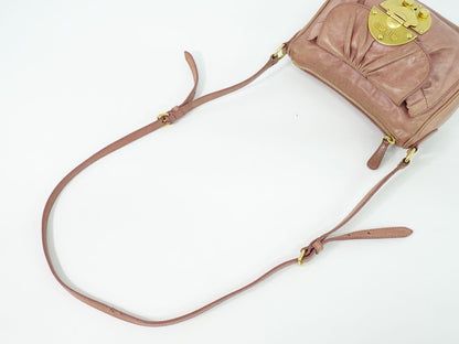 MIU MIU ショルダーバッグ ピンク