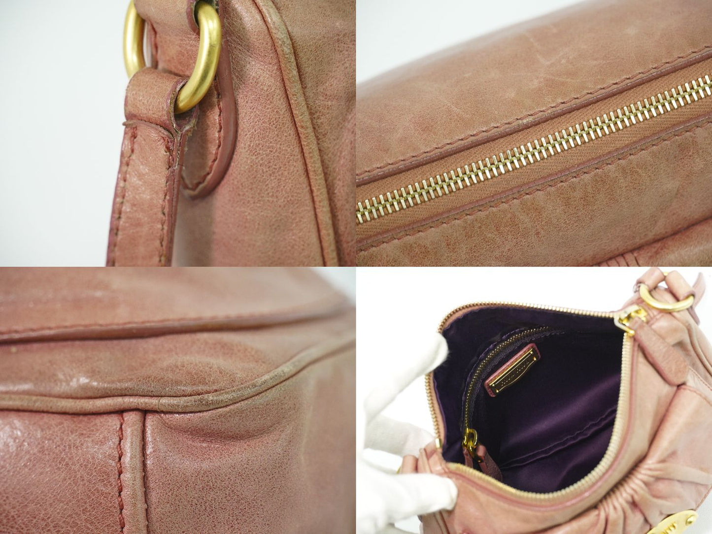 MIU MIU ショルダーバッグ ピンク