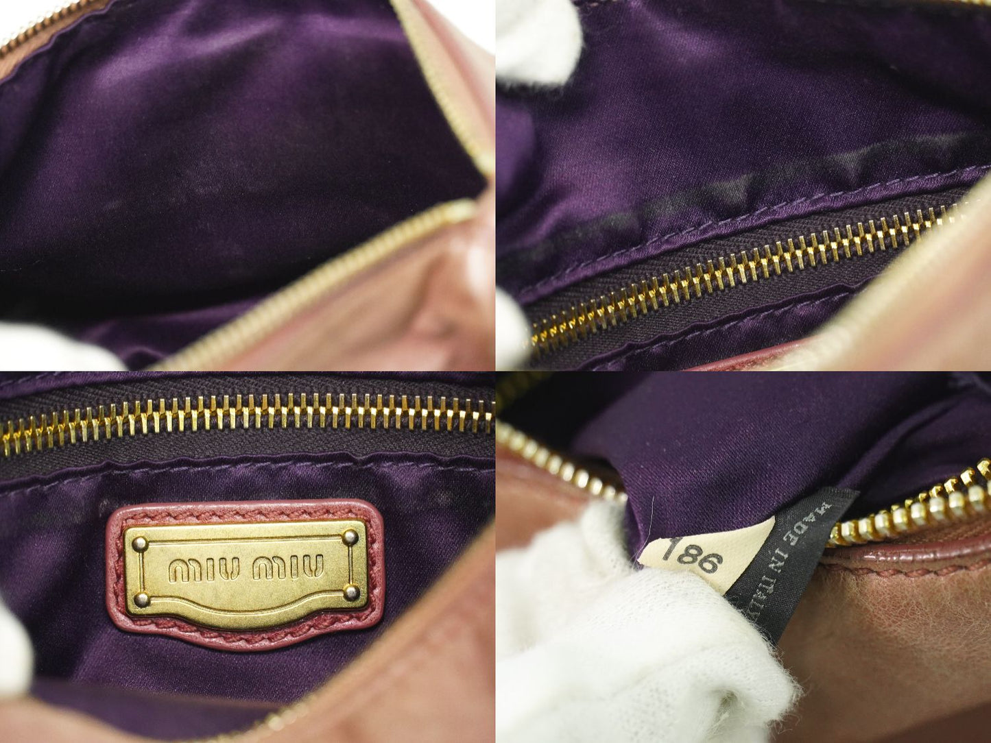 MIU MIU ショルダーバッグ ピンク