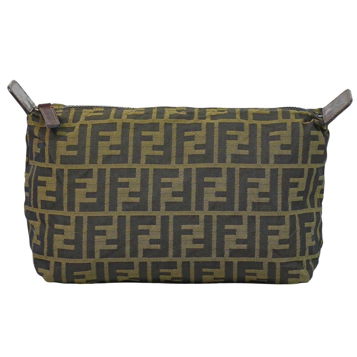 FENDI ズッカ ポーチ ブラウン