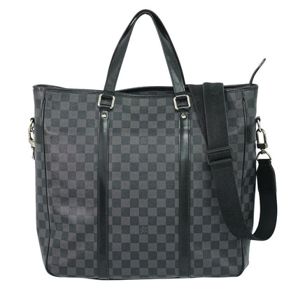 LOUIS VUITTON タダオ ダミエ グラフィット 2WAY ビジネスバッグ N51192