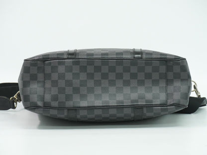 LOUIS VUITTON タダオ ダミエ グラフィット 2WAY ビジネスバッグ N51192