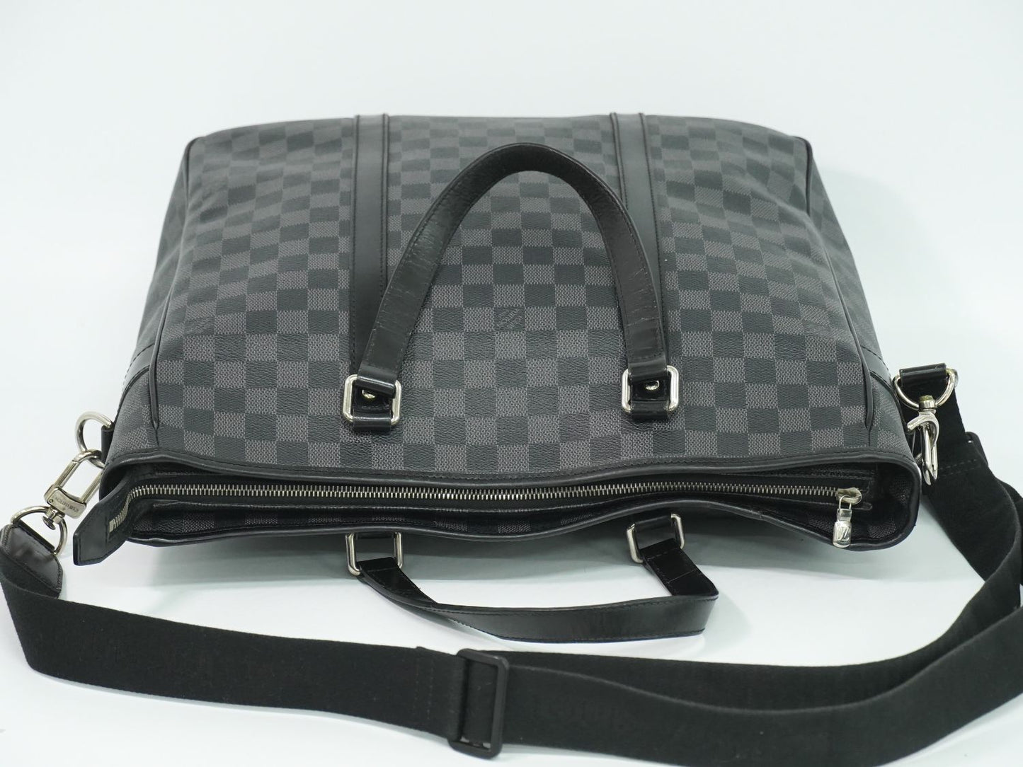 LOUIS VUITTON タダオ ダミエ グラフィット 2WAY ビジネスバッグ N51192