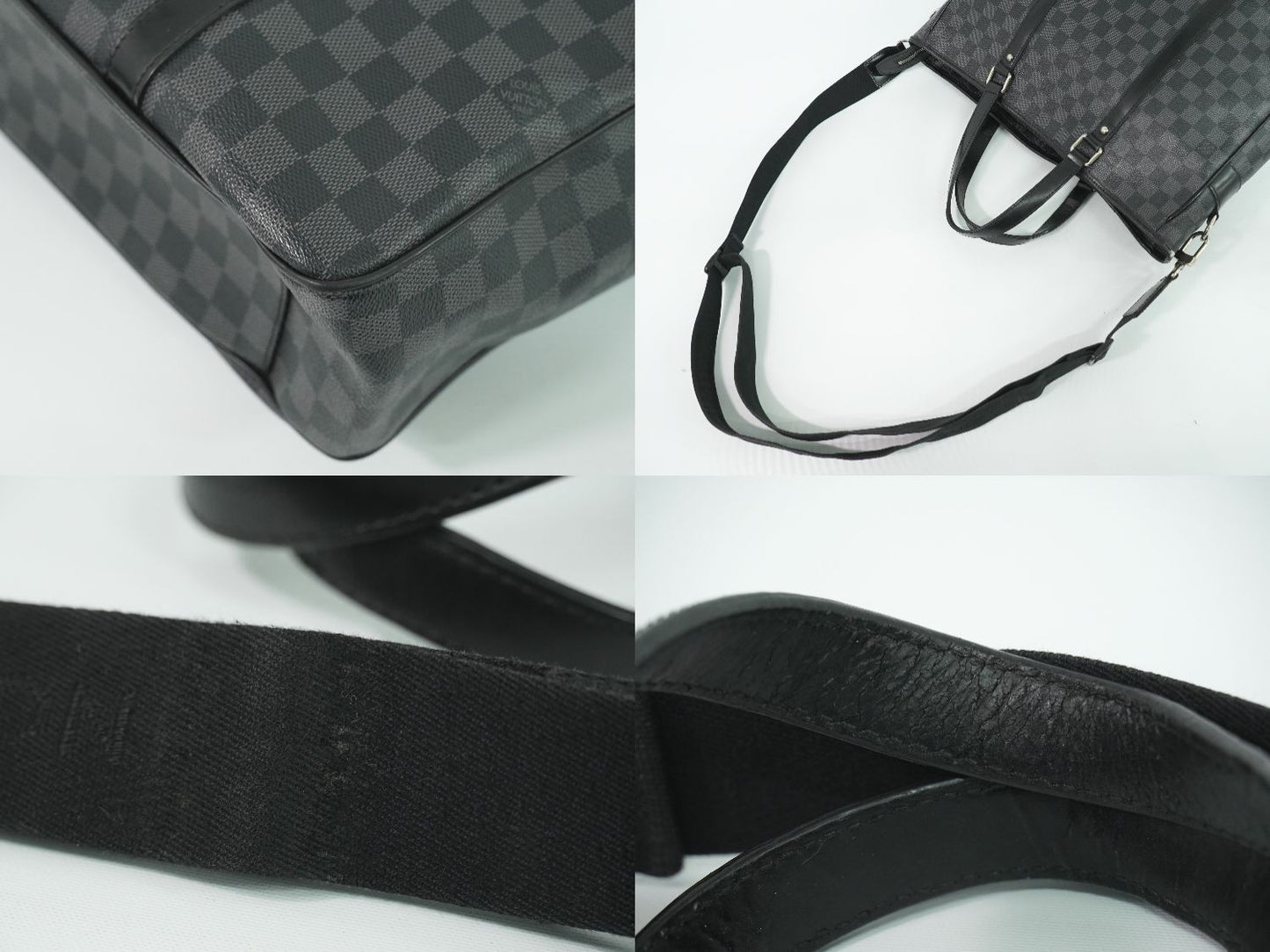 LOUIS VUITTON タダオ ダミエ グラフィット 2WAY ビジネスバッグ N51192