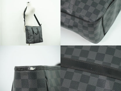 LOUIS VUITTON タダオ ダミエ グラフィット 2WAY ビジネスバッグ N51192