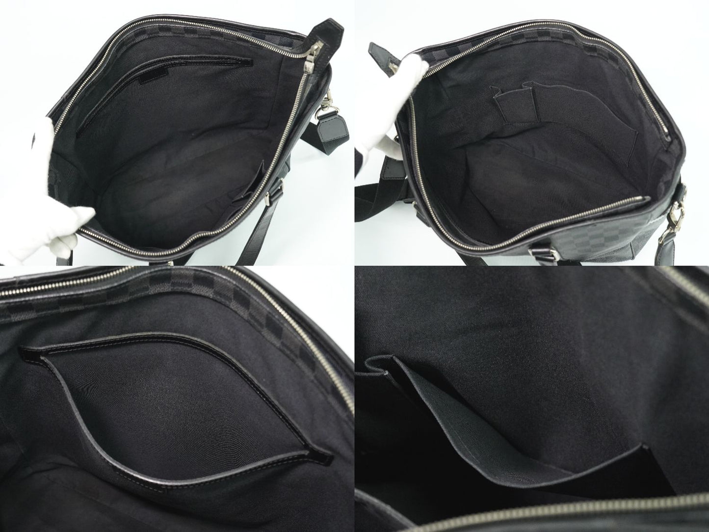 LOUIS VUITTON タダオ ダミエ グラフィット 2WAY ビジネスバッグ N51192