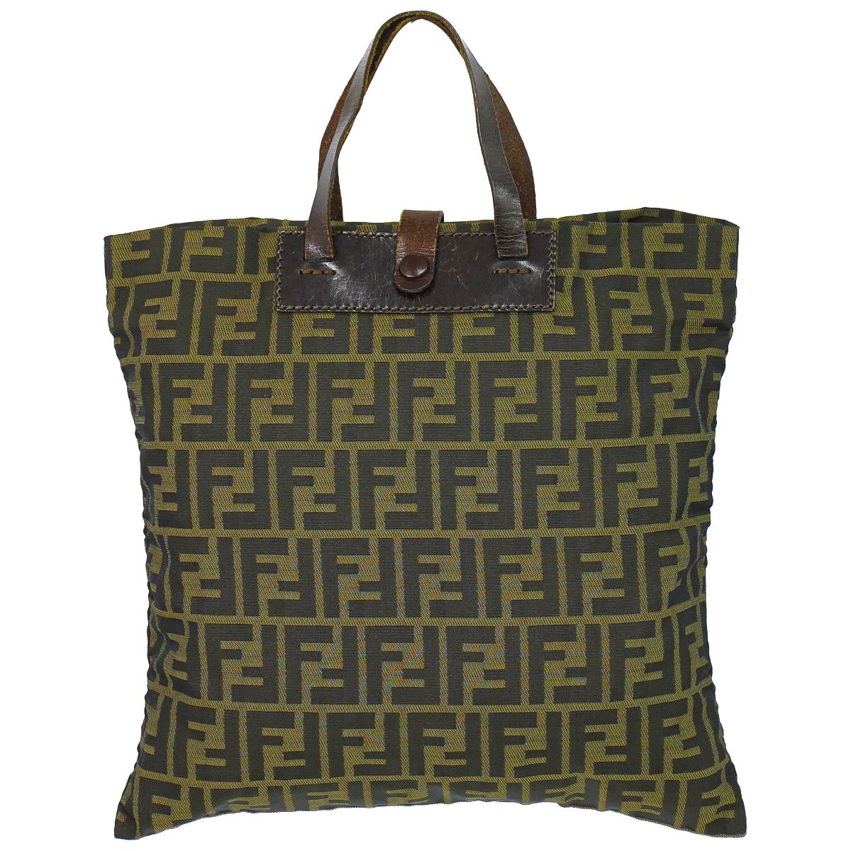 FENDI ズッカ トートバッグ ブラウン