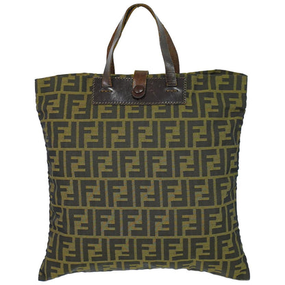 FENDI ズッカ トートバッグ ブラウン