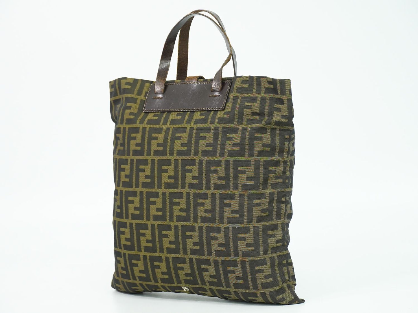 FENDI ズッカ トートバッグ ブラウン