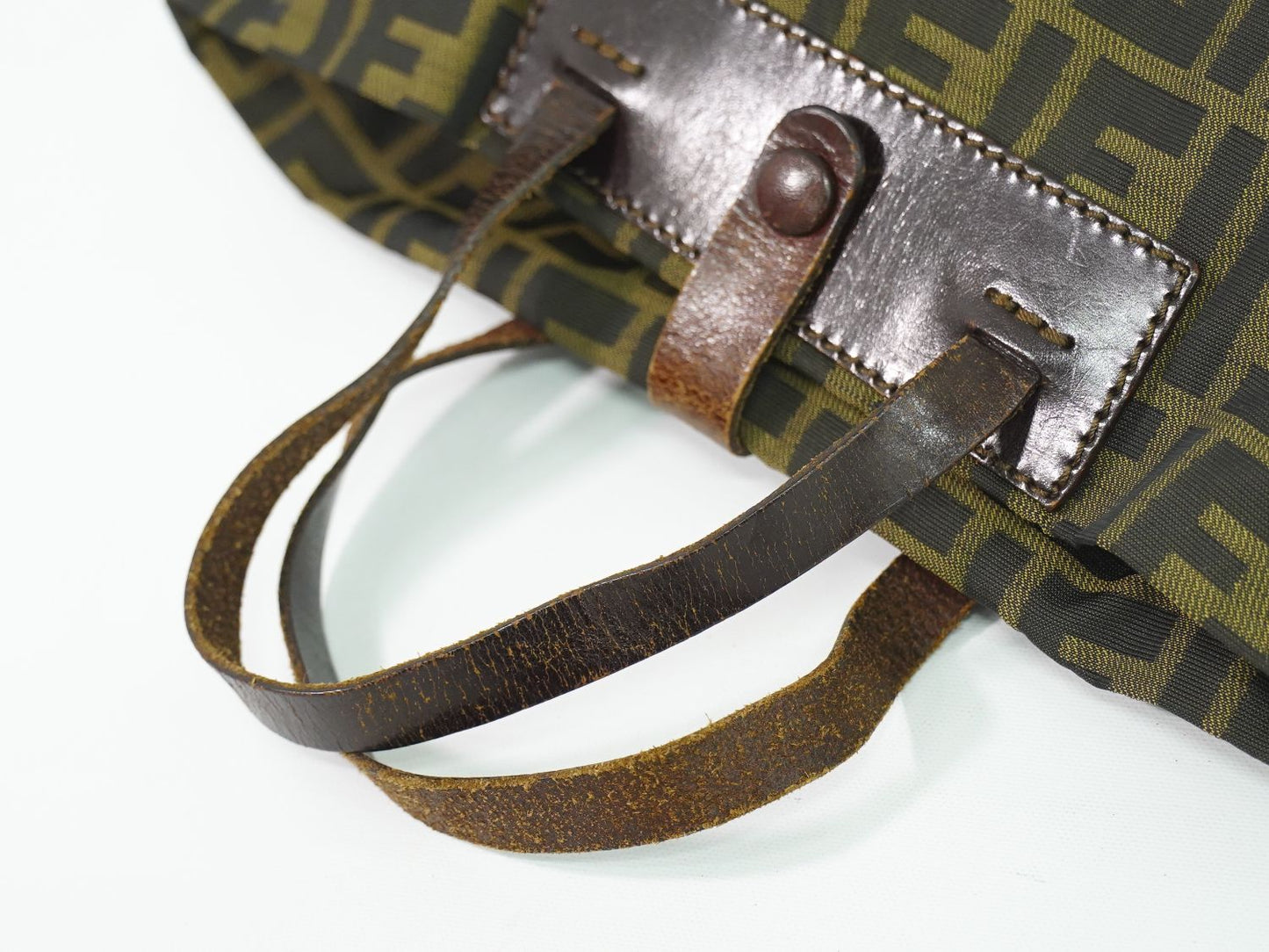 FENDI ズッカ トートバッグ ブラウン
