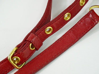MIU MIU マテラッセ ショルダーバッグ ピンクベージュ レッド