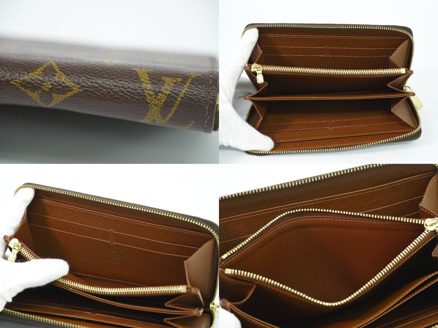 LOUIS VUITTON LV ジッピーウォレット モノグラム M60017