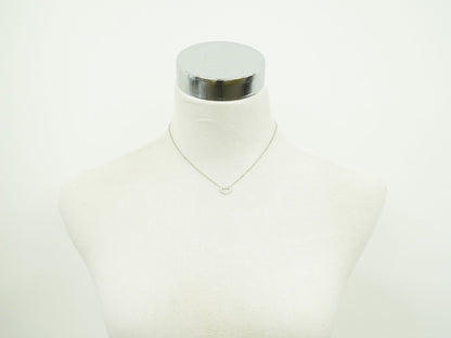 Cartier C ハート ダイヤモンド 750 WG ネックレス