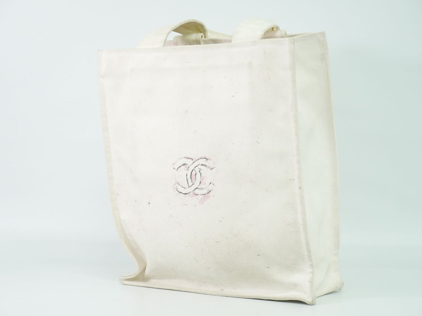CHANEL ココマーク マイアミ クルーズライン トートバッグ ホワイト