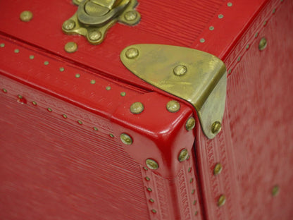 LOUIS VUITTON アルゼール 80 エピ レザー トランク カスティリアンレッド