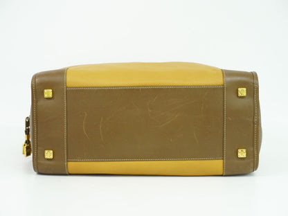 LOEWE アマソナ 40 アナグラム ハンドバッグ ベージュ