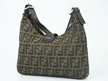 FENDI ズッカ ショルダーバッグ ブラウン 26569