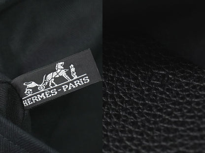 HERMES ヴァルパライソ GM ハンドバッグ □K刻 ブラック