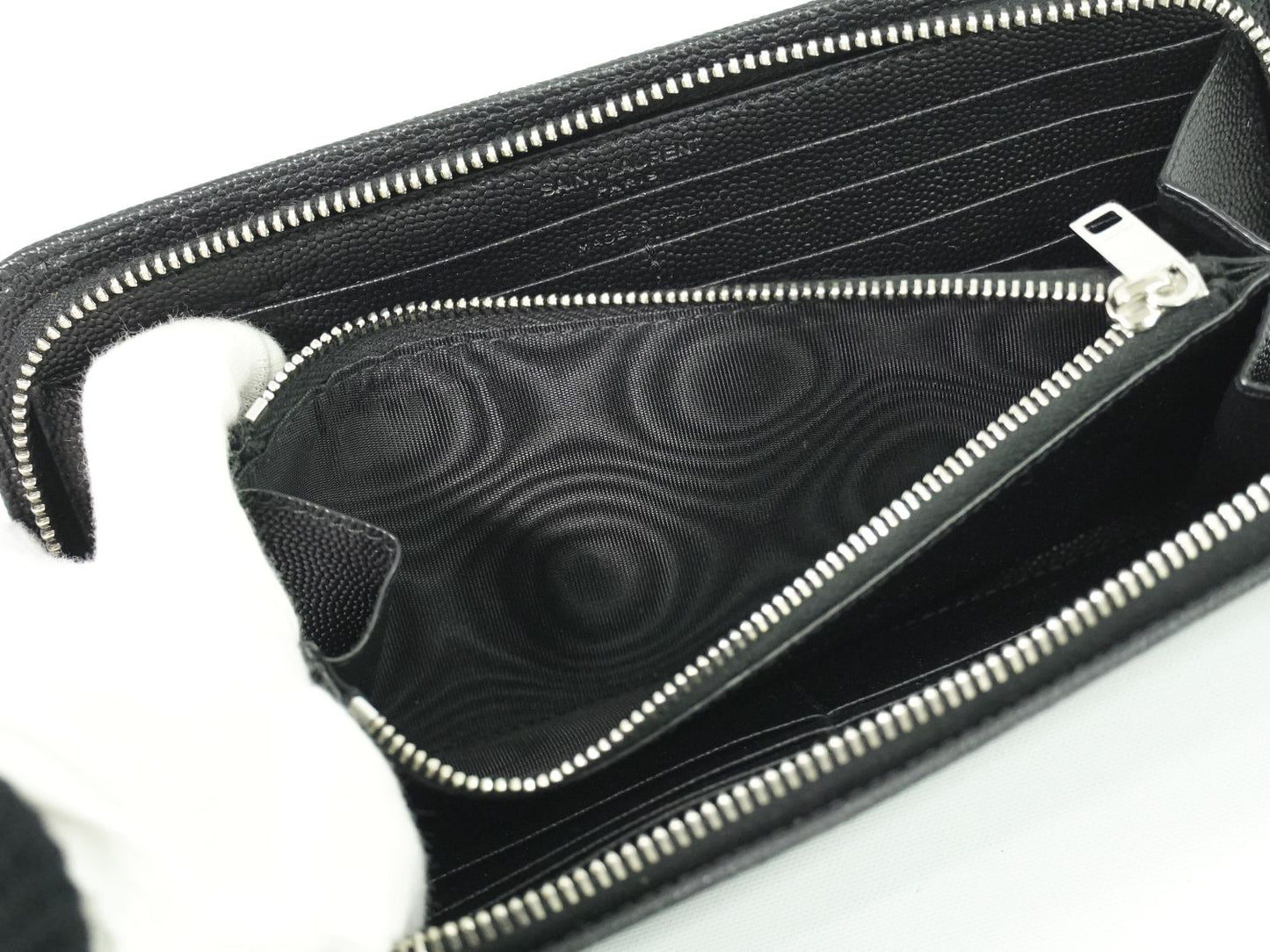 SAINT LAURENT 長財布 ブラック
