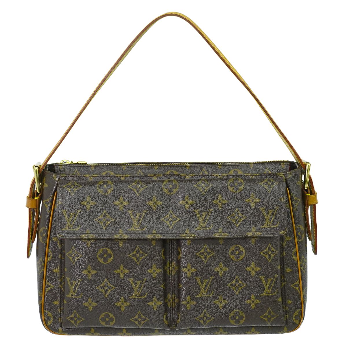 LOUIS VUITTON ヴィバ シテ PM モノグラム ショルダーバッグ M51163