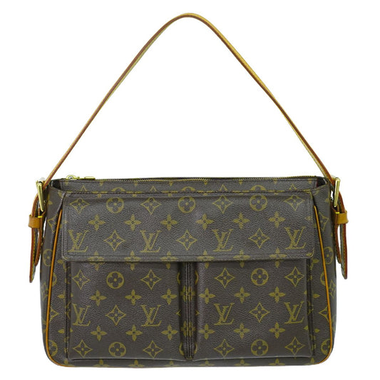 LOUIS VUITTON ヴィバ シテ PM モノグラム ショルダーバッグ M51163