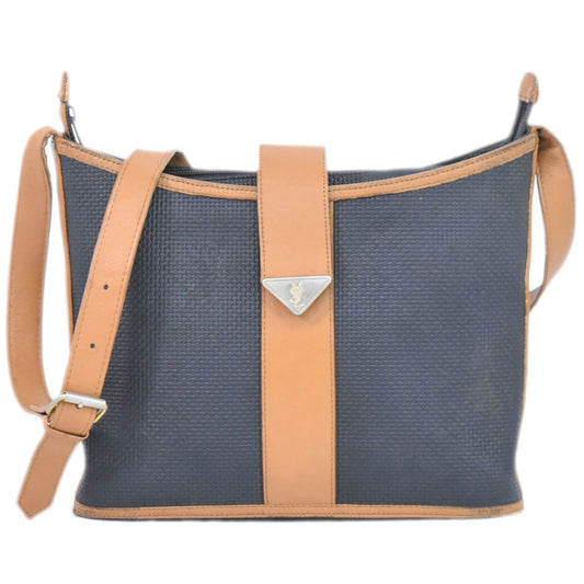 YVES SAINT LAURENT ショルダーバッグ ブラック ブラウン