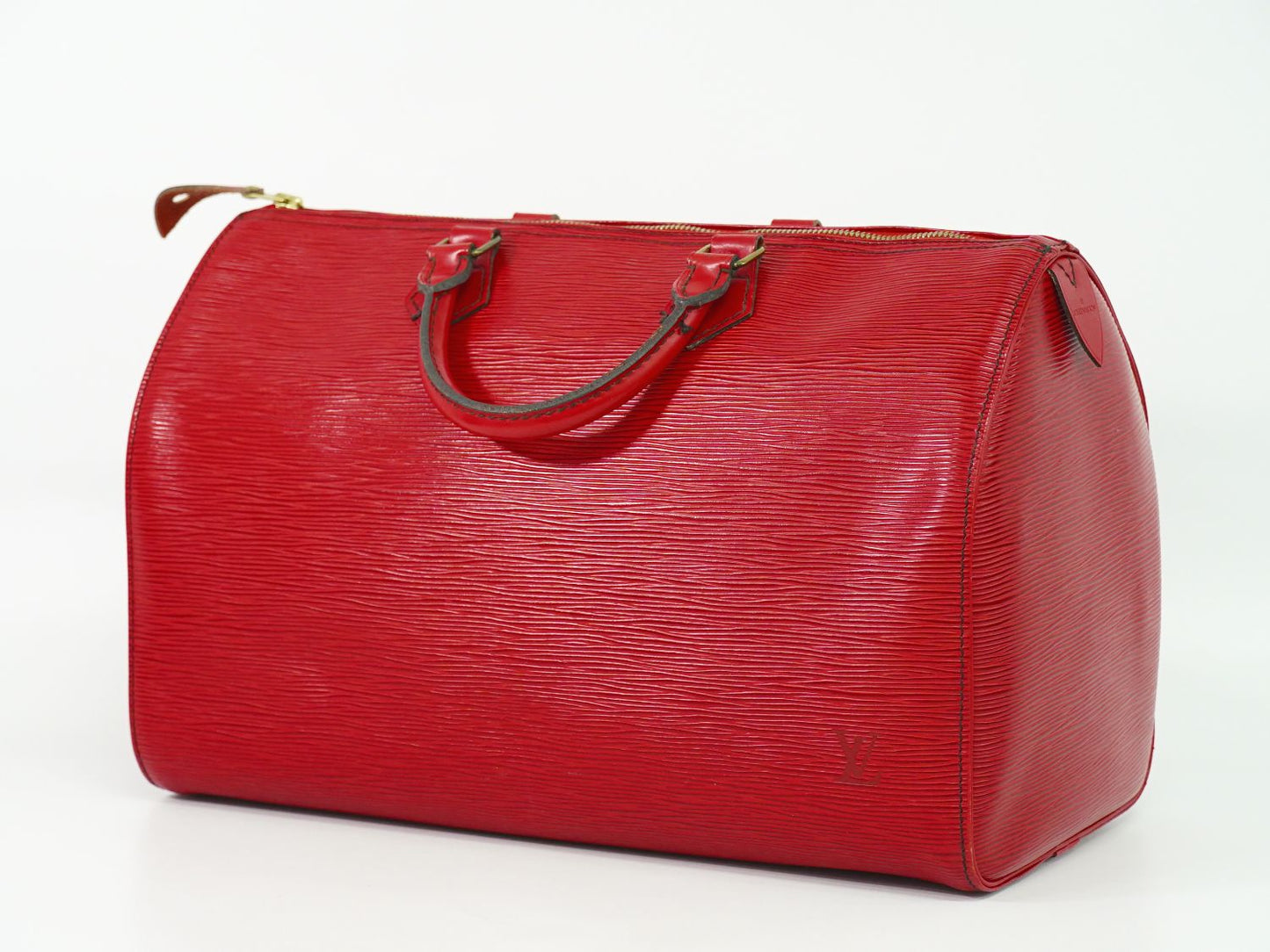 LOUIS VUITTON スピーディ 35 エピ レザー ミニボストンバッグ カスティリアンレッド M42997