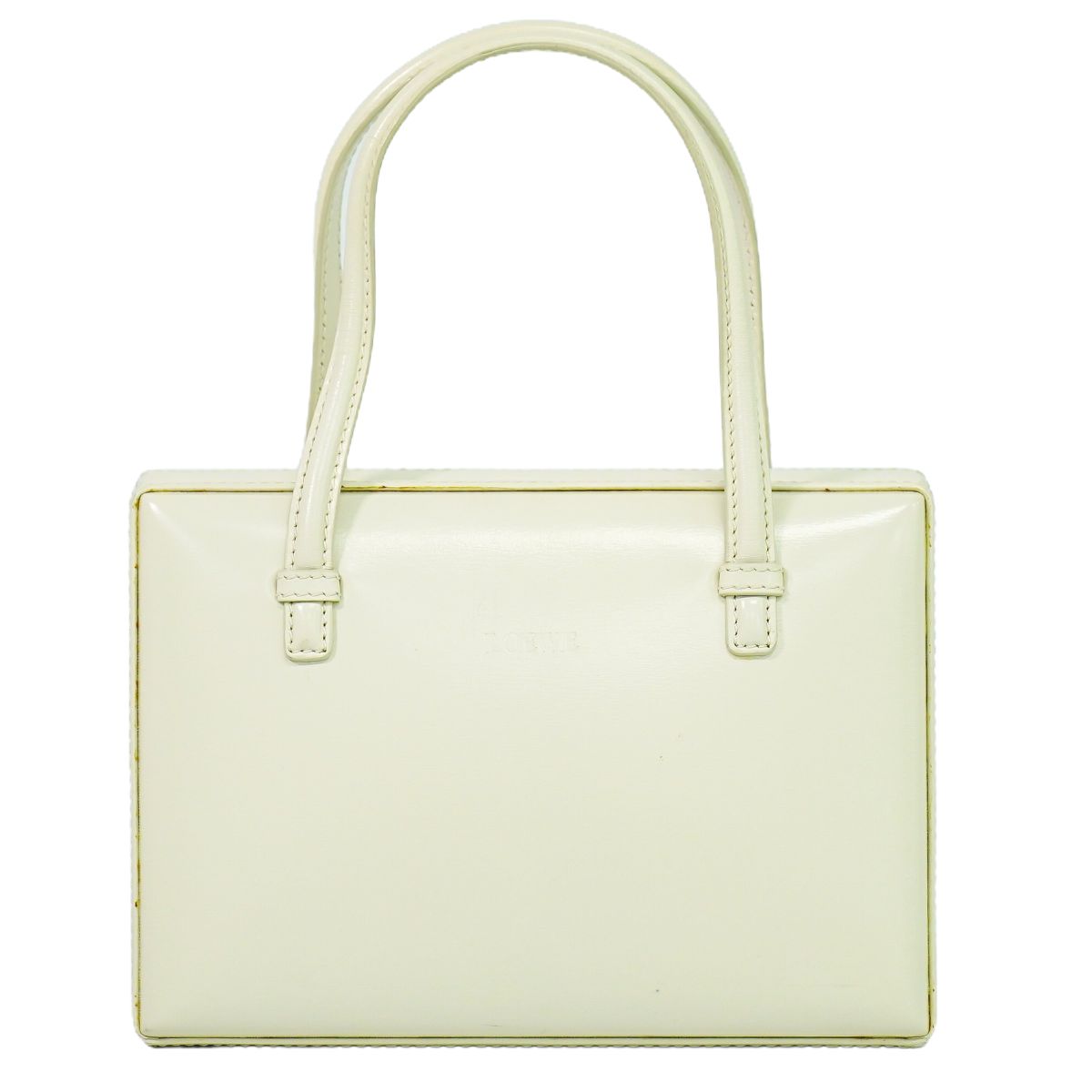LOEWE ハンドバッグ アイボリー