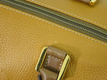 LOEWE アナグラム ボストンバッグ ベージュ