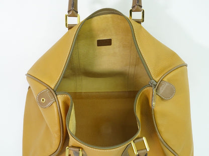 LOEWE アナグラム ボストンバッグ ベージュ