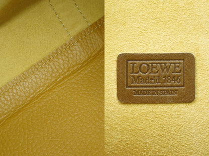 LOEWE アナグラム ボストンバッグ ベージュ