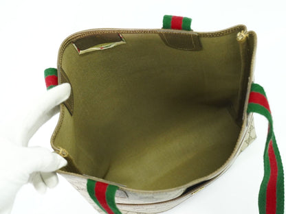 GUCCI オールドグッチ シェリーライン トートバッグ ベージュ