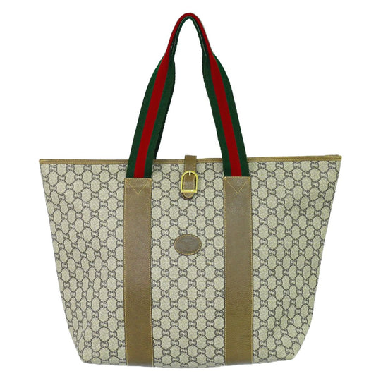 GUCCI シェリーライン トートバッグ ベージュ