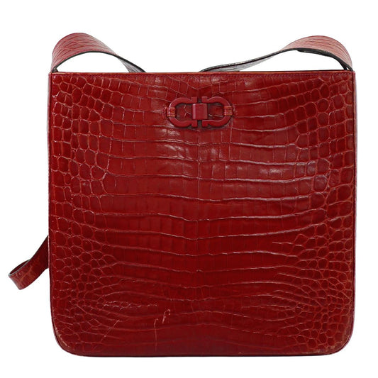 Salvatore Ferragamo ショルダーバッグ レッド